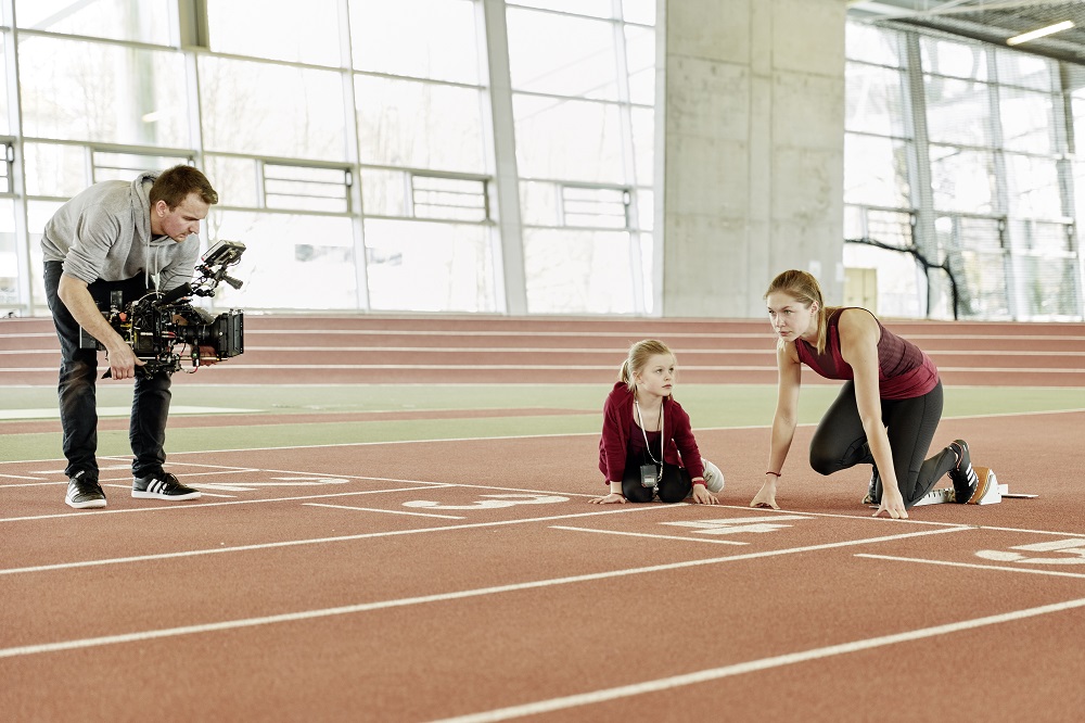 Dreharbeiten zum neuen Spot der Deutschen Sportstiftung & der DF