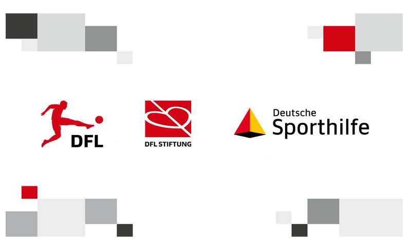 Logos der DFL, DFL Stiftung und der Deutschen Sporthilfe