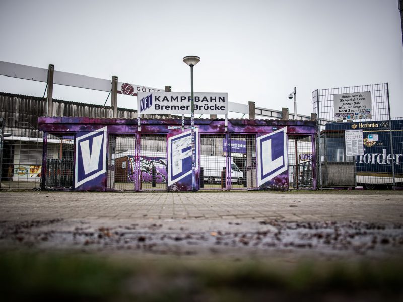 Eingang zum neuen Lernort VfL Osnabrück