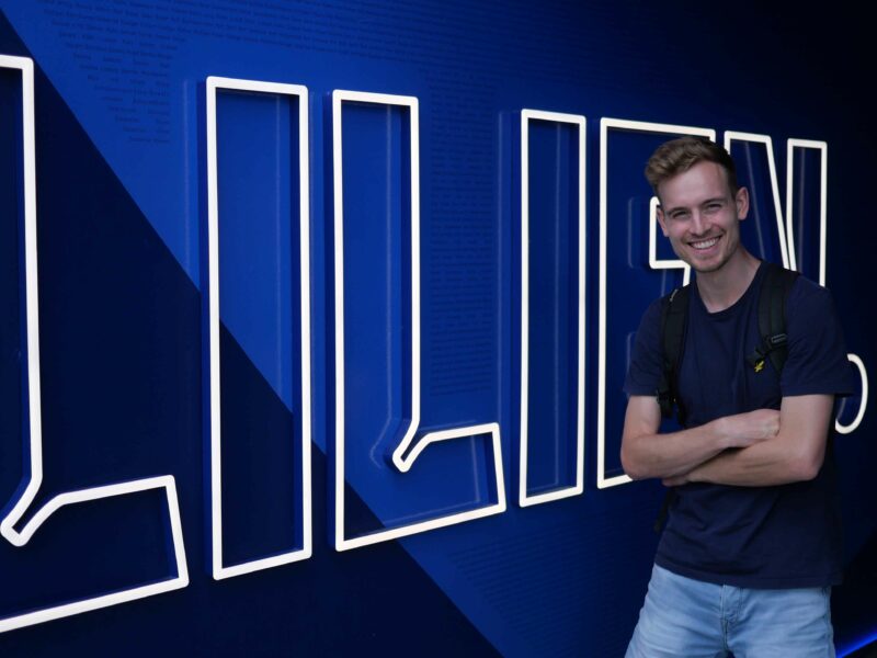 Ben Schneider ist Programmlehrer bei Fußball trifft Kultur in Darmstadt