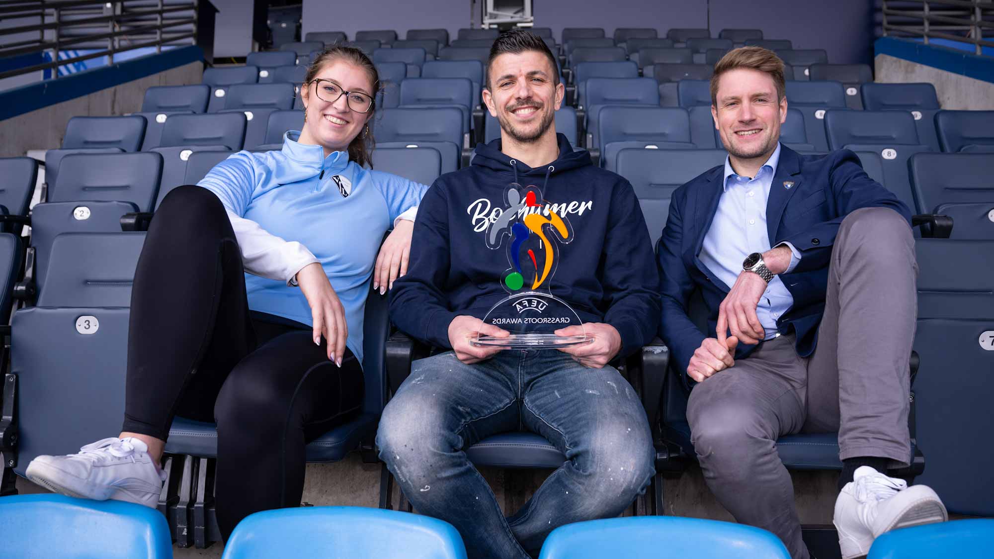 Der VfL Bochum wurde mit dem UEFA Grassroots Award ausgezeichnet