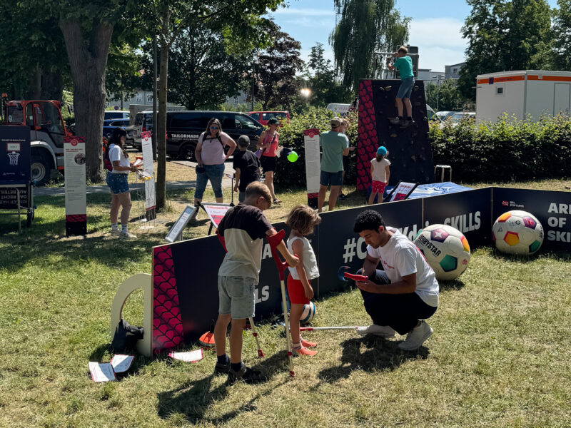 Die Arena of Skills beim Mecklenburg-Vorpommern Tag in Greifswald