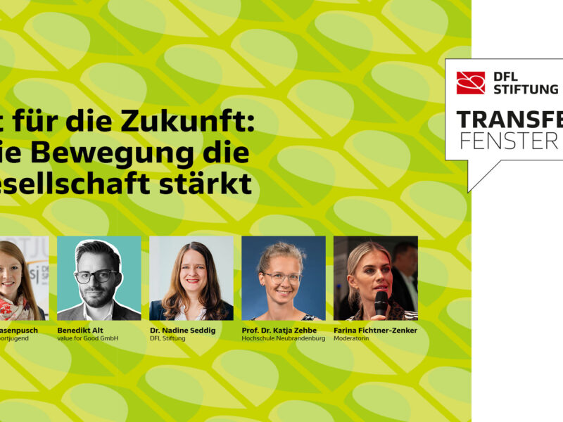 Transferfenster "Fit für die Zukunft"