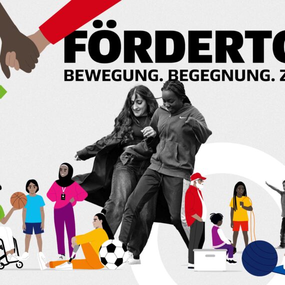 Grafik Fördertopf "Bewegung. Begegnung. Zukunft."