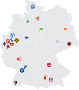 "Bundesliga bewegt"-Clubs 2026