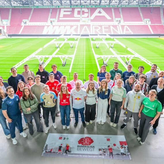 "Bundesliga bewegt"-Netzwerktreffen in Augsburg 2026