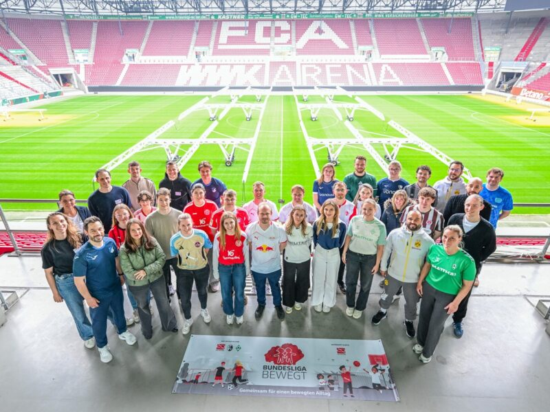 "Bundesliga bewegt"-Netzwerktreffen in Augsburg 2026